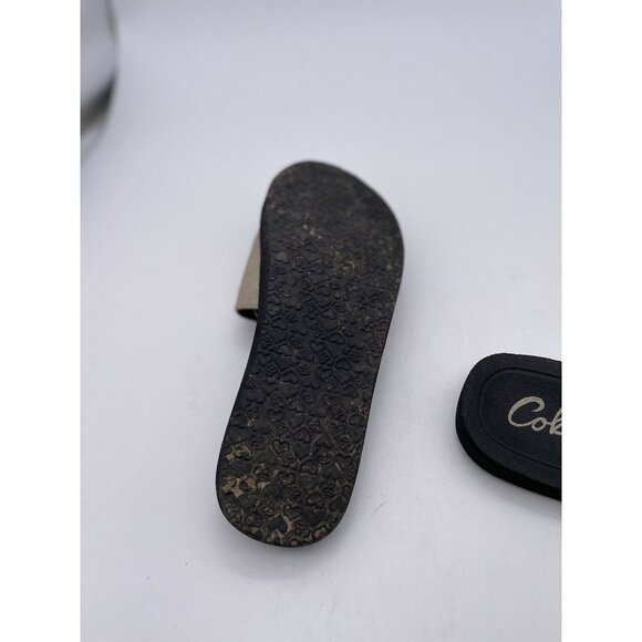 Cobian Gold metallic Sandal Slides 5-6 (fits size 7) - Picture 5 of 6